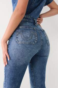 ENTERITO ACAMPANADO DE MEZCLILLA, image 7