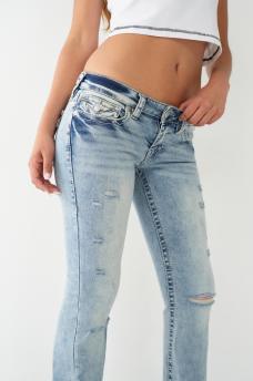JOEY LOW RISE BIG T FLARE JEAN, image 3