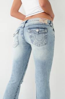 JOEY LOW RISE BIG T FLARE JEAN, image 1