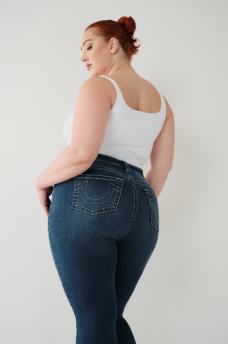 JEANS SKINNY CURVIL&Iacute;NEOS JENNIE AL TOBILLO