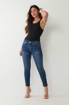 JEANS SKINNY CURVIL&Iacute;NEOS JENNIE AL TOBILLO
