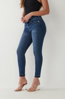 JEANS SKINNY CURVIL&Iacute;NEOS JENNIE AL TOBILLO