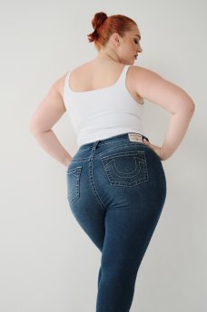 JEANS SKINNY CURVIL&Iacute;NEOS JENNIE AL TOBILLO
