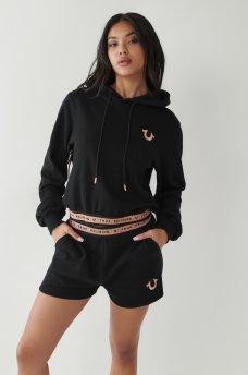 LOGO TRIM HOODIE, image 3