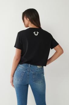 TRUE RLGN CROP RELAXED TEE, image 2
