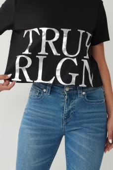 TRUE RLGN CROP RELAXED TEE, image 3