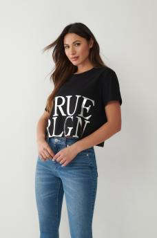 TRUE RLGN CROP RELAXED TEE, image 5