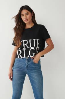 TRUE RLGN CROP RELAXED TEE, image 6