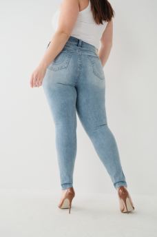 JENNIE MID RISE CURVY SKINNY JEAN, image 3