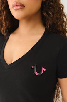 TRUE LOGO V TEE, image 4