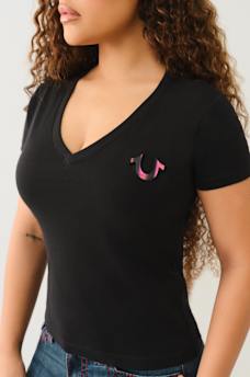 TRUE LOGO V TEE, image 6