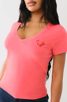 TRUE LOGO V TEE, image 2