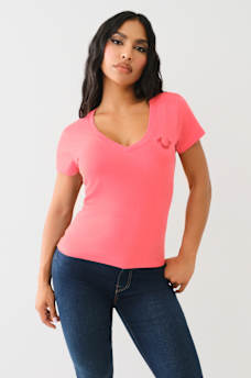 TRUE LOGO V TEE, image 3
