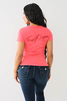 TRUE LOGO V TEE, image 5