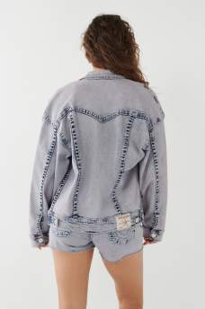 JIMMY BIG T RELAXED DENIM JACKET, image 2