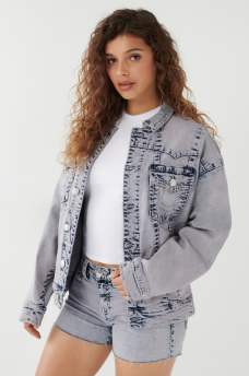 JIMMY BIG T RELAXED DENIM JACKET, image 1