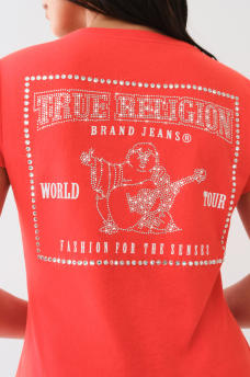 CRYSTAL BUDDHA V TEE, image 1