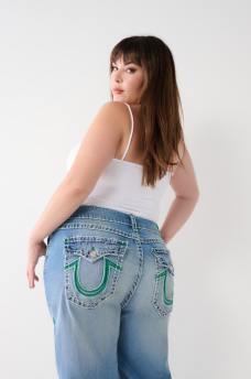 PLUS RICKI SUPER T STITCH RELAXED JEAN