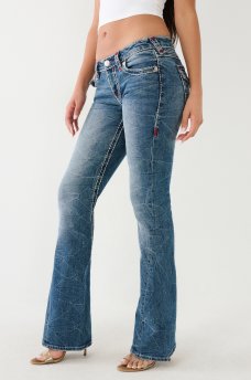 JOEY SUPER T LOW RISE FLARE JEAN, image 5