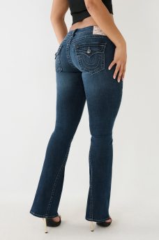 JEANS ACAMPANADOS JOEY DE TIRO BAJO CON CRISTALES, image 5