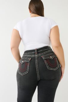  PLUS JENNIE MID RISE SUPER T SKINNY JEAN