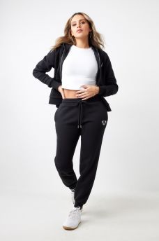 CRYSTAL HORSESHOE MID RISE JOGGER, image 2