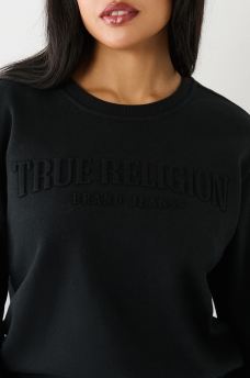 SUDADERA TRUE RELAJADA Y FRUNCIDA, image 2