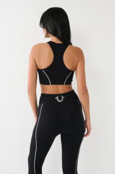  HORSESHOE LOGO SPORTS BRA TOP, image 2