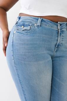 BECCA LOW RISE BIG T BOOTCUT JEAN, image 6