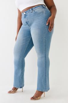 BECCA LOW RISE BIG T BOOTCUT JEAN, image 7