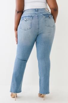 BECCA LOW RISE BIG T BOOTCUT JEAN, image 8