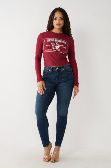 LONG SLEEVE LOGO BABY TEE, image 4