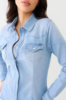 WESTERN DENIM SHIRT, image 2