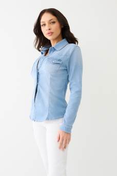 WESTERN DENIM SHIRT, image 4