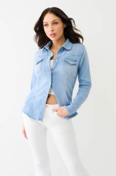 WESTERN DENIM SHIRT, image 1