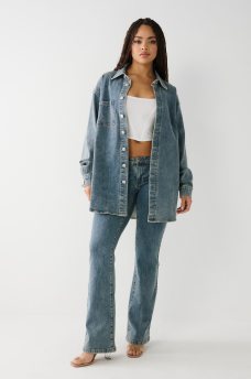 OVERSIZED DENIM SHIRT