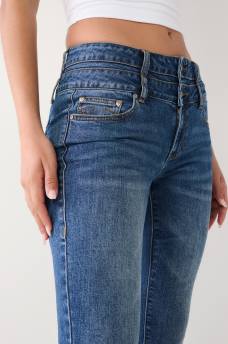 DOUBLE WAISTED BOOTCUT JEAN, image 3