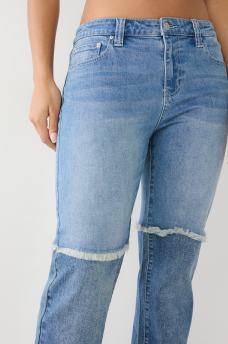 PANELED STRAIGHT JEAN, image 3