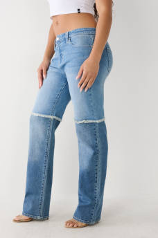 PANELED STRAIGHT JEAN, image 4