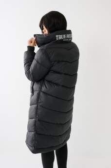 TRUE RELIGION LOGO LONGLINE PUFFER, image 6