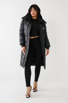 TRUE RELIGION LOGO LONGLINE PUFFER, image 1