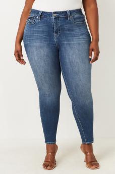 PLUS JENNIE MID RISE SKINNY JEAN, image 5