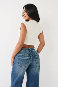 NOTCH CROP TEE, image 6
