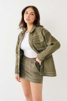 UTILITY BIG T OVERSIZED SHACKET, image 3