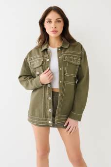 UTILITY BIG T OVERSIZED SHACKET, image 4