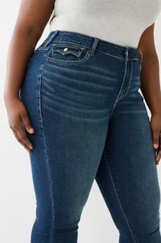  PLUS JENNIE MID RISE FLAP SKINNY JEAN, image 4