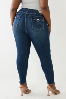 PLUS JENNIE MID RISE FLAP SKINNY JEAN, image 6