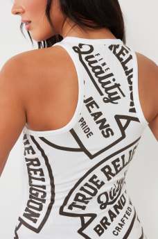 CRYSTAL LOGO GODDESS TANK