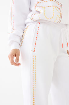 BIG T PUFF PRINT BOYFRIEND JOGGER, image 3