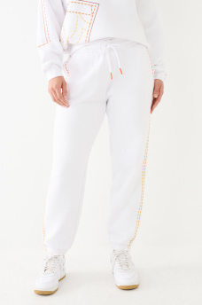 BIG T PUFF PRINT BOYFRIEND JOGGER, image 4